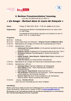 2. Berliner Französischlehrer*innentag am 25. März 2022