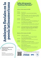 Workshop "Ambientes fluviales en la poesía latinoamericana"