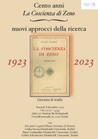 Cento anni di La Coscienza di Zeno - nuovi approcci della ricerca - Workshop am 8. Dezember 2023