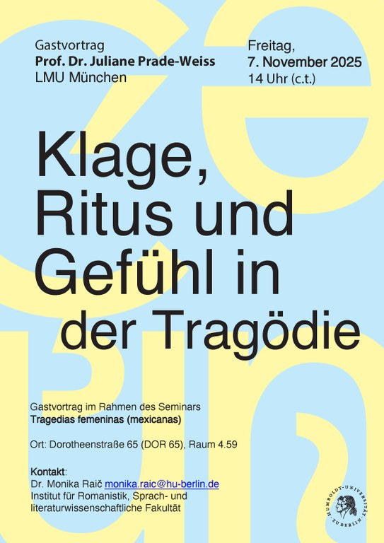 Gastvortrag von Prof. Dr. Juliane Prade-Weiss Gastvortrag von Prof. Dr. Juliane Prade-Weiss