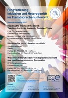 Ringvorlesung: Inklusion und Heterogenität im Fremdsprachenunterricht
