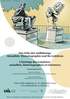 Tagung: Das Erbe der Aufklärung: Aktualität, Historiographie und Re-Lektüren – L’héritage des Lumières: actualités, historiographies et relectures
