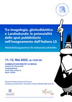 Weiterbildung für Italienisch-Lehrkräfte vom 11.-13. Mai 2023