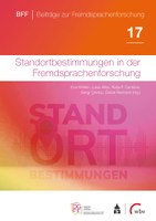 Herausgeberschaft: Standortbestimmungen der Fremdsprachenforschung