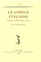 Herausgeberschaft: La lingua italiana. Storia, strutture, testi.